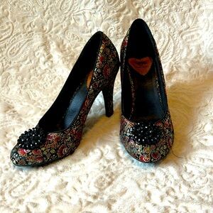 Tapestry Heels